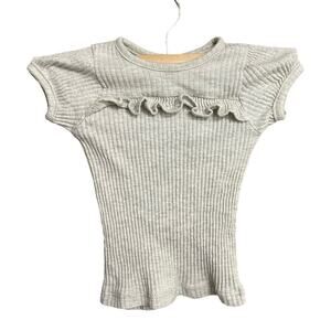 Nicole Miller Ribbed Natural Colored Top